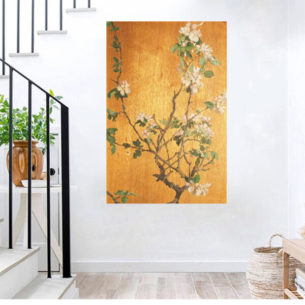 Tranh Hoa Nghệ Thuật Vẽ Tay Cao Cấp Trang Trí Nội Thất (H10) - Ảnh 3